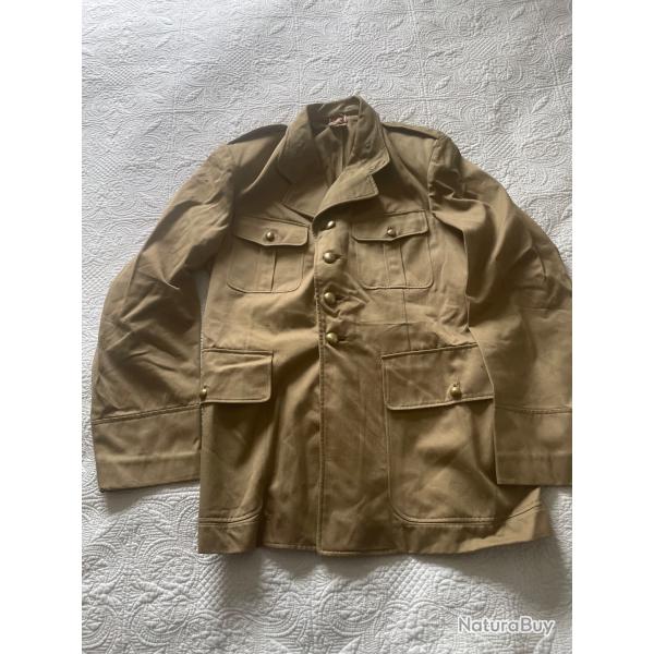 Veste de sortie militaire fran�aise sable Indo/Algerie