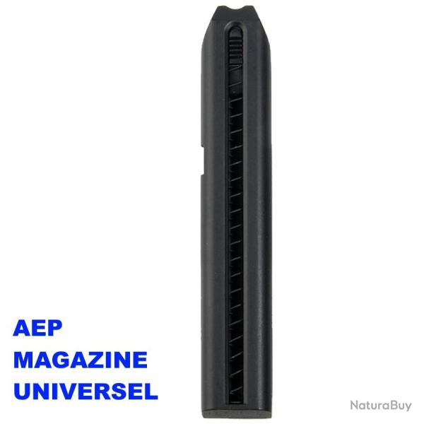 Chargeur Airsoft AEP 30 billes, Compatible Yakuza, Cyma et Tokyo Marui - C.26