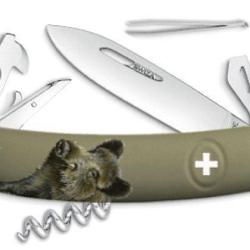 Couteau Swiza Sanglier