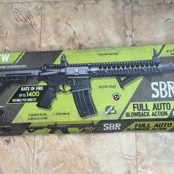 1 x DPMS SBR 4.5mm Co2 full auto plus silencieux factice