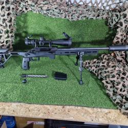 tikka t3x cal 6.5 creedmoor Pack silencieux + bipied + lunette