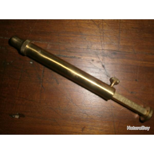 Doseur r�glable poudre noire en laiton gradu� 0 � 120