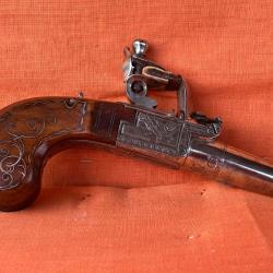 Pistolet a silex Dumarest a Paris