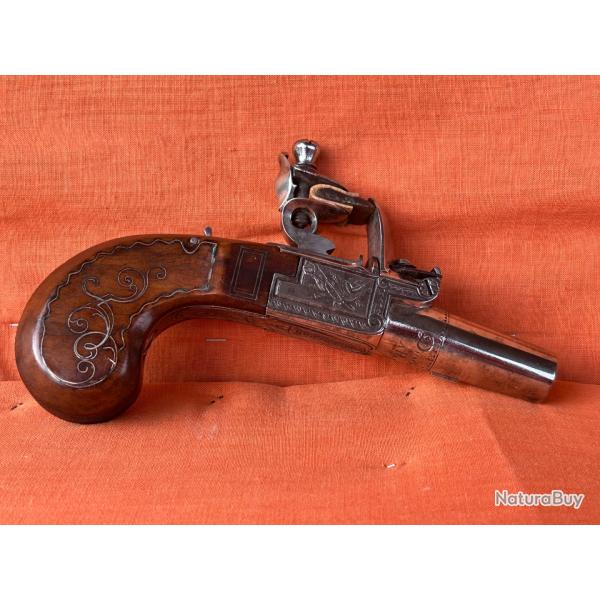 Pistolet a silex Dumarest a Paris