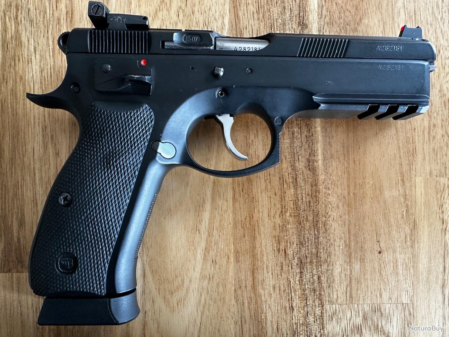 00001 Pistolet Cz 75 SP01 Shadow Calibre.9x19