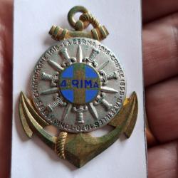 INSIGNE 4 REGIMENT INFANTERIE DE MARINE ( COURTOIS )