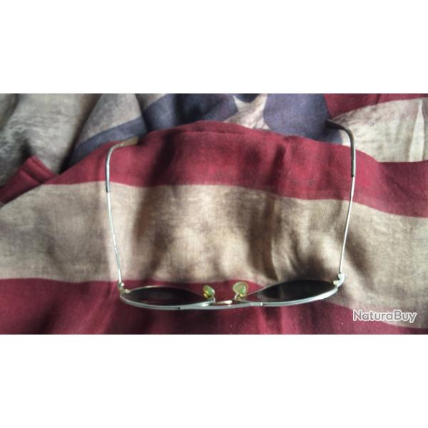 Lunettes  solaires  Chasse p�che  randonn�e  tir a l,Arc , voile  style Ray ban m�tal made in FRANCE