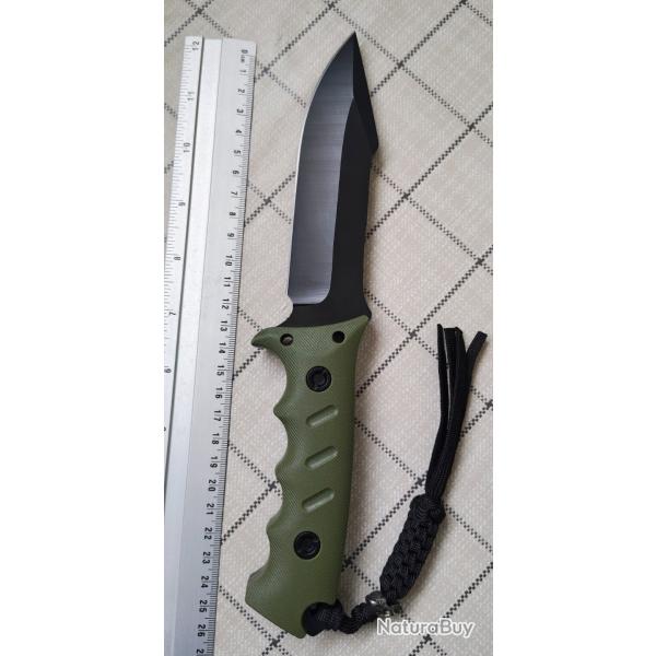 Couteau de bushcraft