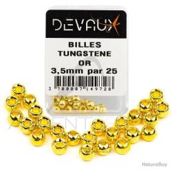 BILLES TUNGSTENE - OR - 2MM - DEVAUX