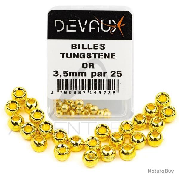BILLES TUNGSTENE - OR - 4MM - DEVAUX