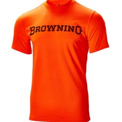 SUPER PROMO !! T SHIRT BROWNING TEAMSPIRIT ORANGE BLAZE TAILLE L