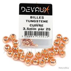 BILLES TUNGSTENE - CUIVRE - 2MM - DEVAUX