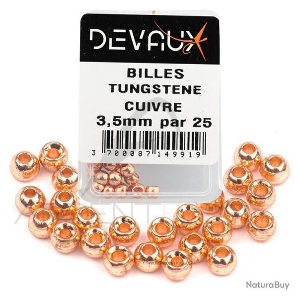 BILLES TUNGSTENE - CUIVRE - 3MM - DEVAUX