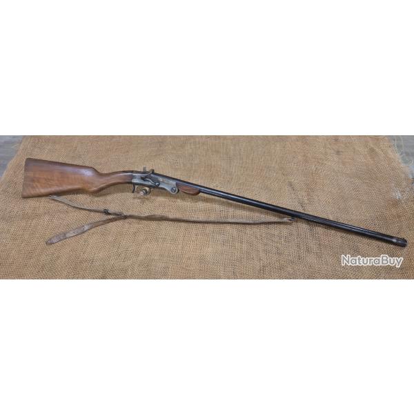 Fusil a chien monocoups calibre 20 braconnier pliant