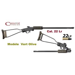 Carabine CHIAPPA Pliante Vert OD  // LITTLE  BADGER  22 Lr