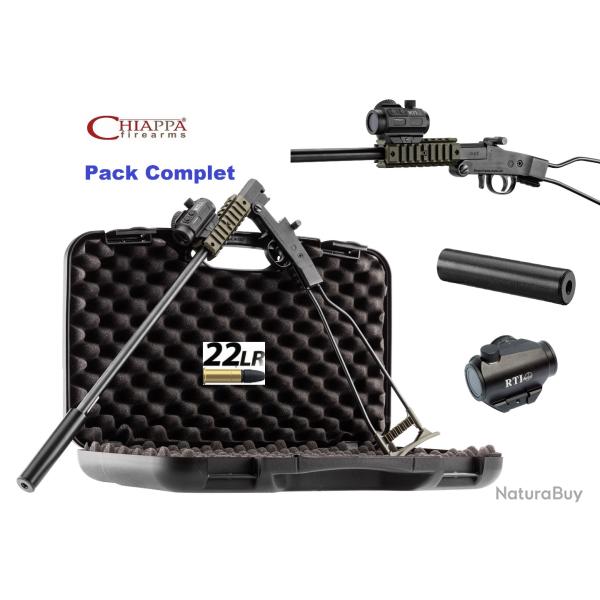 Pack Carabine Pliante  LITTLE  BADGER   22 Lr  OD