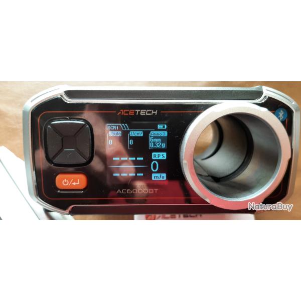 Chrony Chronographe ACETECH AC6000 MKIII 3 BT Bluetooth �tat quasi neuf