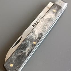 ANCIEN COUTEAU GARONNAIS, PRADEL, THIERS, XX&egrave;me, manche en CORNE.