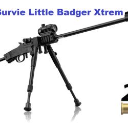 Pack carabine de survie Little Badger Xtreme - 22 Lr