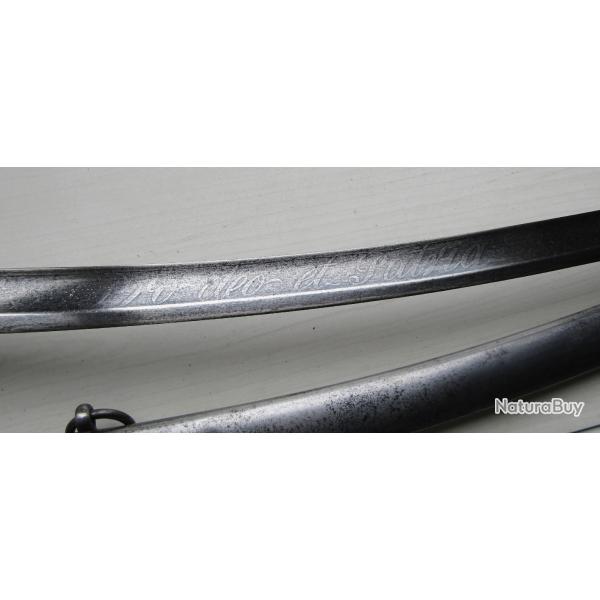 Sabre 1822 officier devise latin et lame personnelles