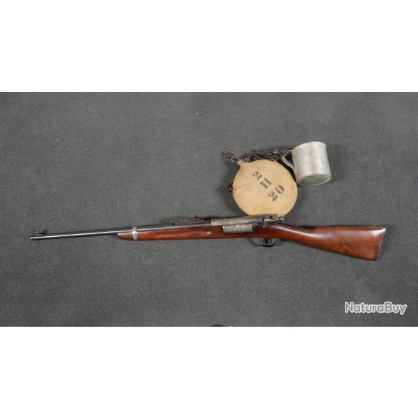 Carabine Krag mod�le 1898 transition canon miroir calibre 30-40 - Cat�gorie D -Certificat St Etienne