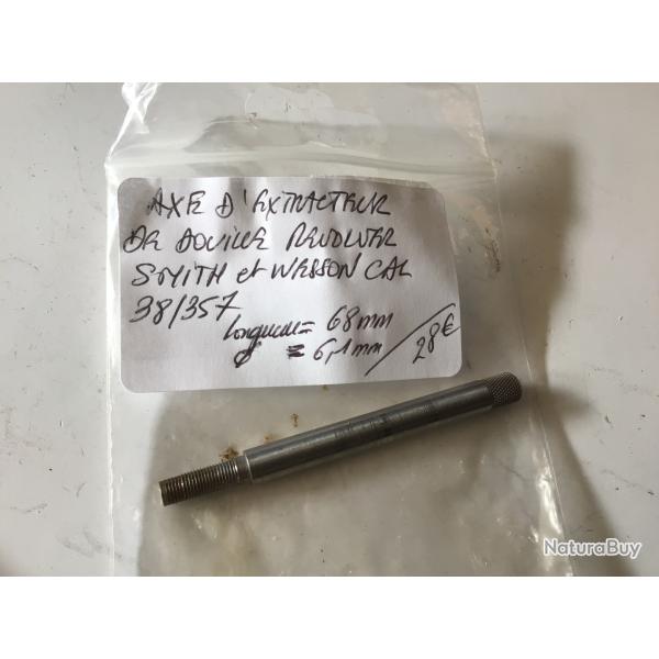 VENDU PAR LE-CUIRASSIER �XE D'EXTRACTEUR DE DOUILLES REVOLVER SMITH ET WESSON CAL 38/357