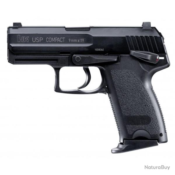 PISTOLET USP COMPACT GAZ - HECKLER & KOCH NEUF U NOIR