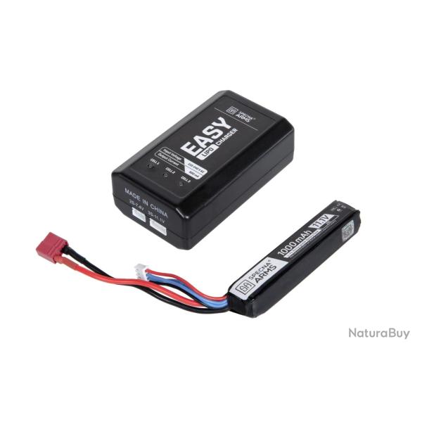 PACK BATTERIE & CHARGEUR LIPO 11.1V - SPECNA ARMS
