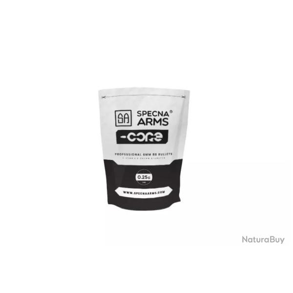 BILLES BIO 0.25G CORE 1KG - SPECNA ARMS NEUF U BLANC