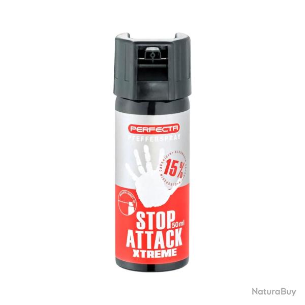 BOMBE STOP ATTACK XTREME GEL POIVRE 50 ML - PERFECTA