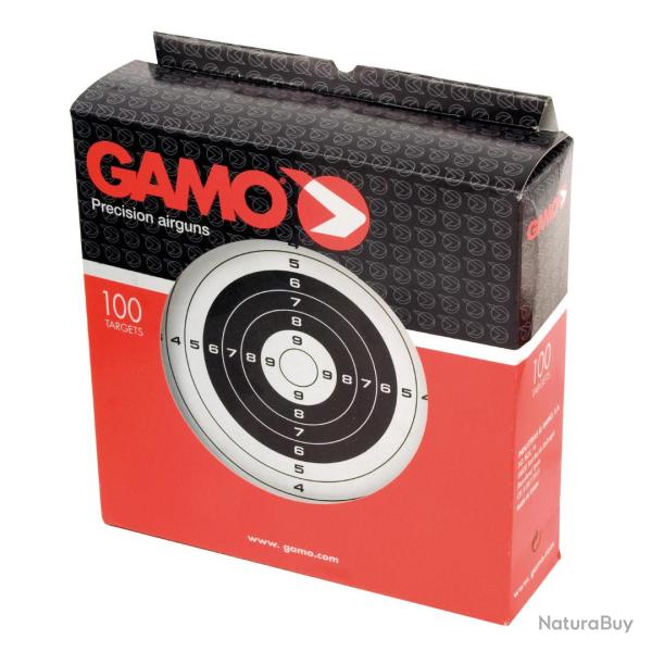 CIBLES CARTONN�ES 14X14 CM - GAMO NEUF U UNIQUE