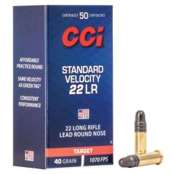 CCI C/22LR STANDARD VELOCITY 40 Gr X50 - CCI