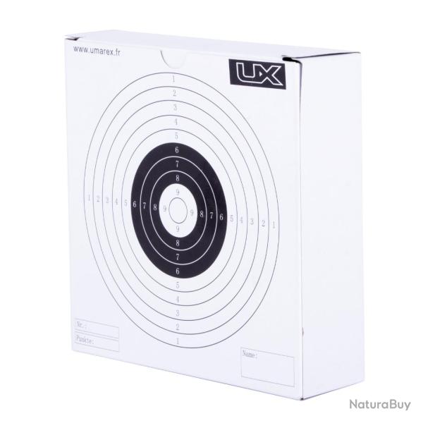 CIBLES 14X14 X100 - UX NEUF U BLANC