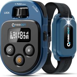 Collier de Dressage Chien 4 Modes 178 Niveaux 3 Veilleuses Port&eacute;e 3.2 Km &Eacute;tanche IPX7 &Eacute;cran LCD