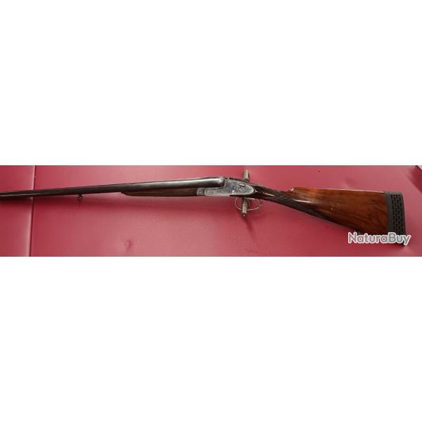 Fusil a platines type HH cal 12/76 Sarasqueta - 1E sans prix de reserve
