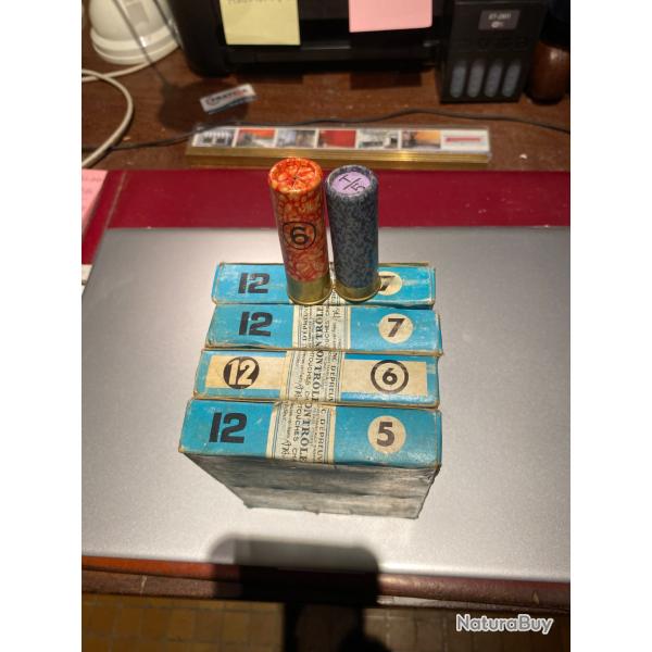 cartouche calibre 12 ann�e 60