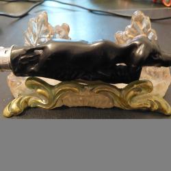 Couteau Opinel Custom chien chasse