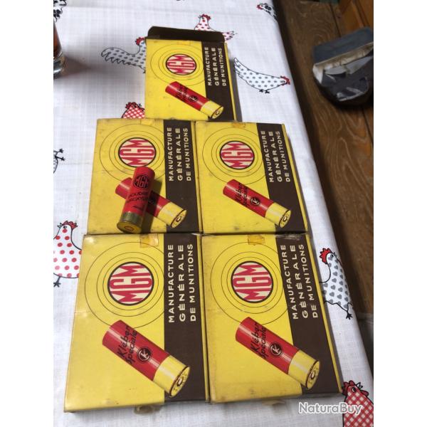 Cartouche MGM cal 16/65 plomb 00