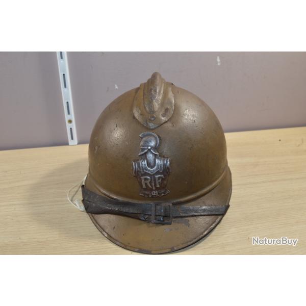 Casque Adrian Fran�ais Mod�le 15 French Helmet Soldat G�nie  14/18 WW1