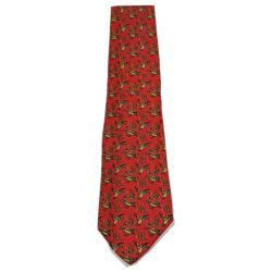 CRAVATE HOLLAND & HOLLAND CANARD ROUGE