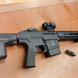 TROY Pump Action Rifle Calibre 308Win. 18" avec moderateur de son ASE