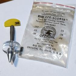 PIGE DE CONT&Ocirc;LE D IMPACTES  / JAUGE ET LOUPE calibre 38 ...refa017