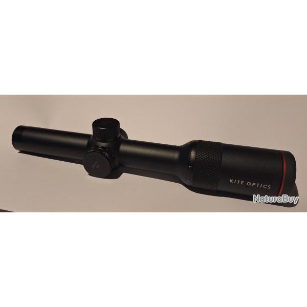 Lunette De Vis�e B6 1-6X24i Kite Optics et 2 colliers de fixation