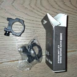 Collier VECTOR OPTICS 30mm Weaver Bas