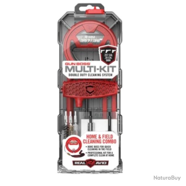 REAL AVID GUN BOSS MULTI KIT ENTRETIEN 243 - 260 - 6.5mm