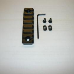 1 Rail  pour montage  M - LOOK   ( 7 emplacements )