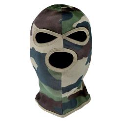 Cagoule Chasse Camo CE 3 Trous CE UNI