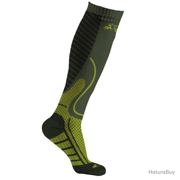 Chaussettes Booster socks KAKI 4244