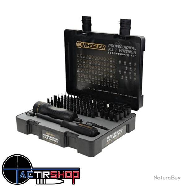 Kit de tournevis Dynamom�triques Wheeler 100 Pi�ces Professional FAT Wrench Screwdriver Set