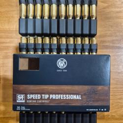 Lot de 26 balles RWS Speed Tip Pro 338 Lapua Magnum